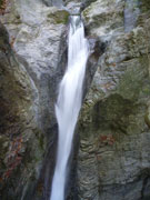 五ヶ所滝（最上段）10m