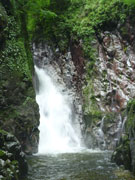 千ヶ淵奥の滝20m