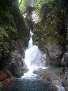 7m滝と奥の10m滝